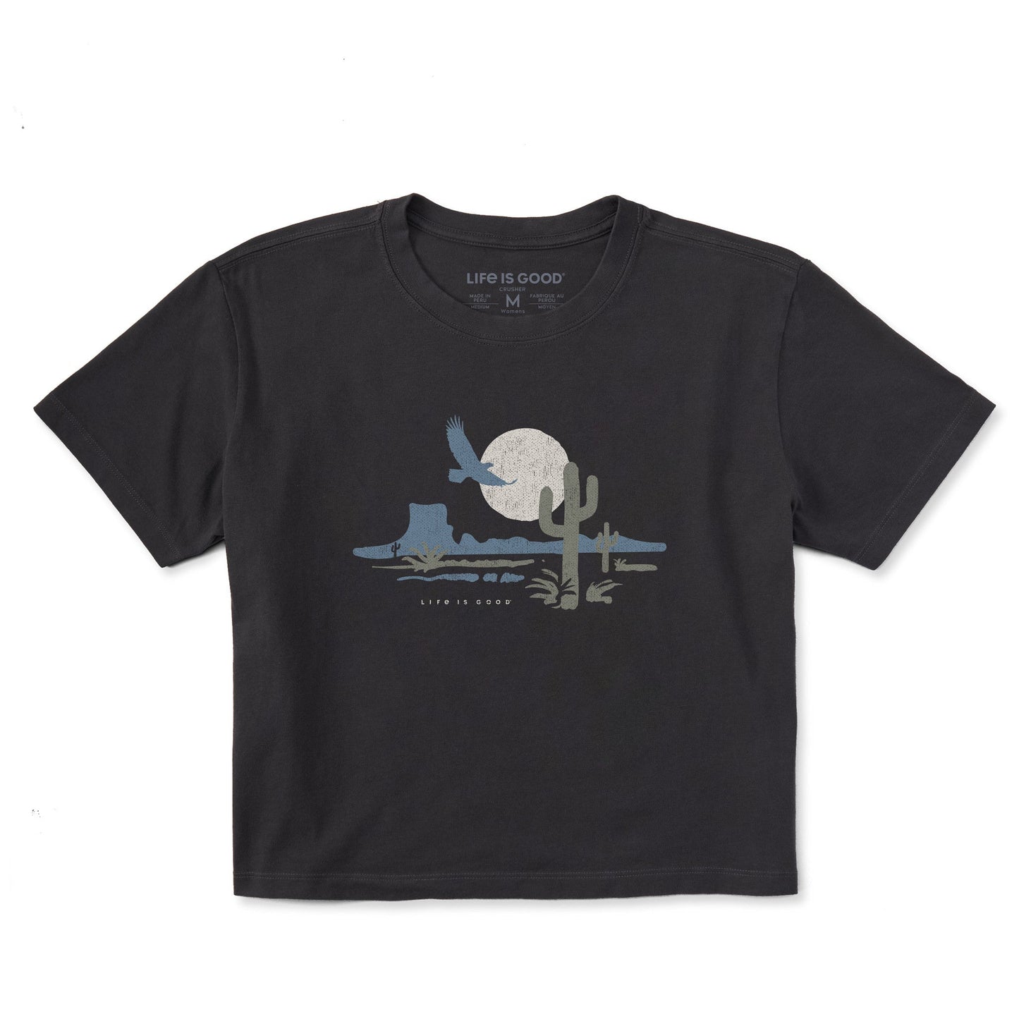 Women's Eagle in the Outdoors Short Sleeve Crusher Boxy Tee