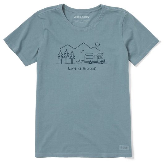Women's RV Vista Short Sleeve Crusher Tee