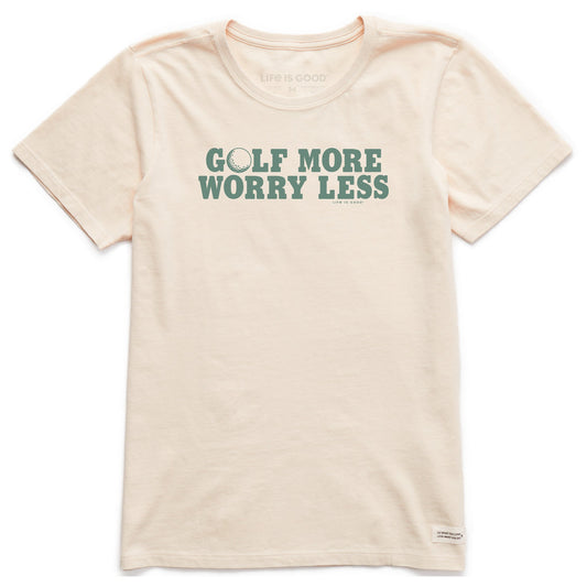 Women's Golf More Golf Ball Short Sleeve Crusher Tee