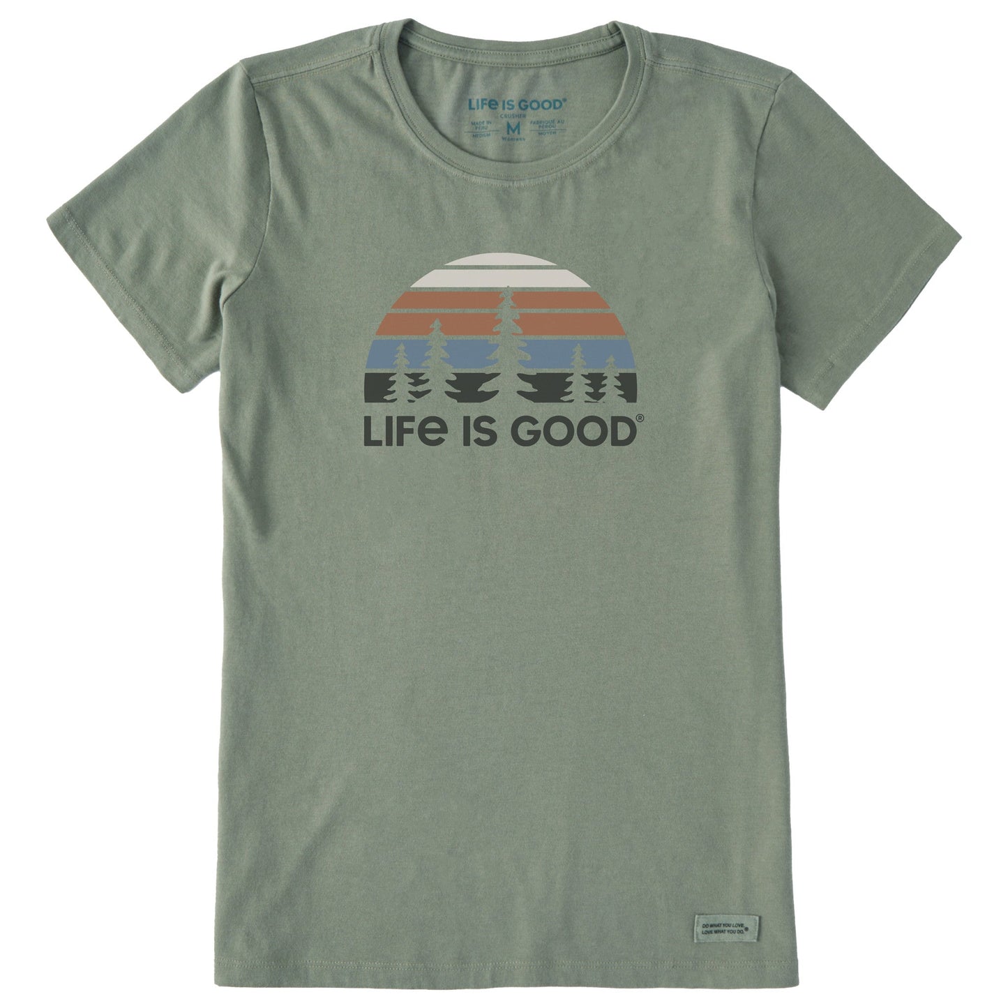Women's Trees are Good Short Sleeve Crusher Tee