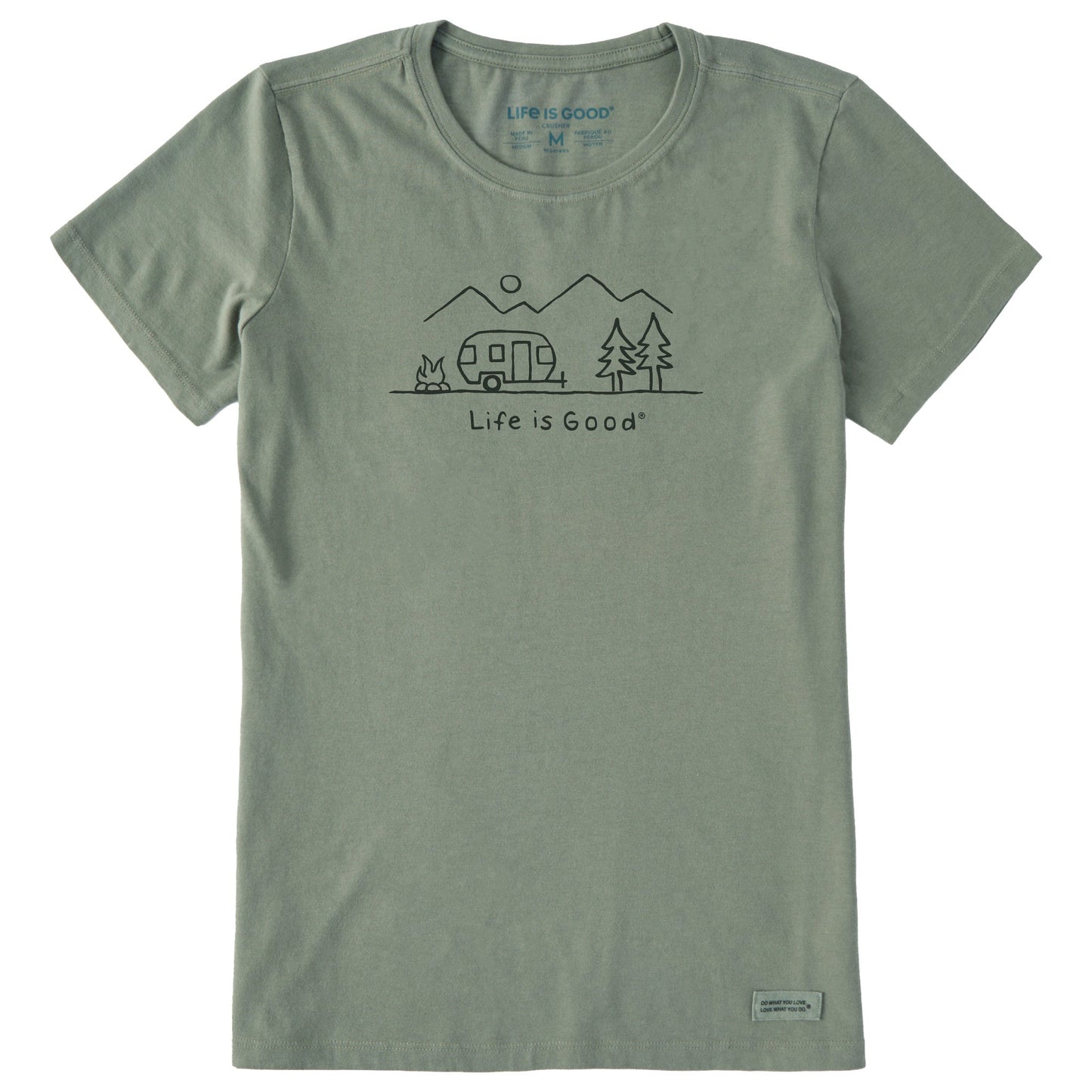Women's Camp Vista Trees Short Sleeve Crusher Tee