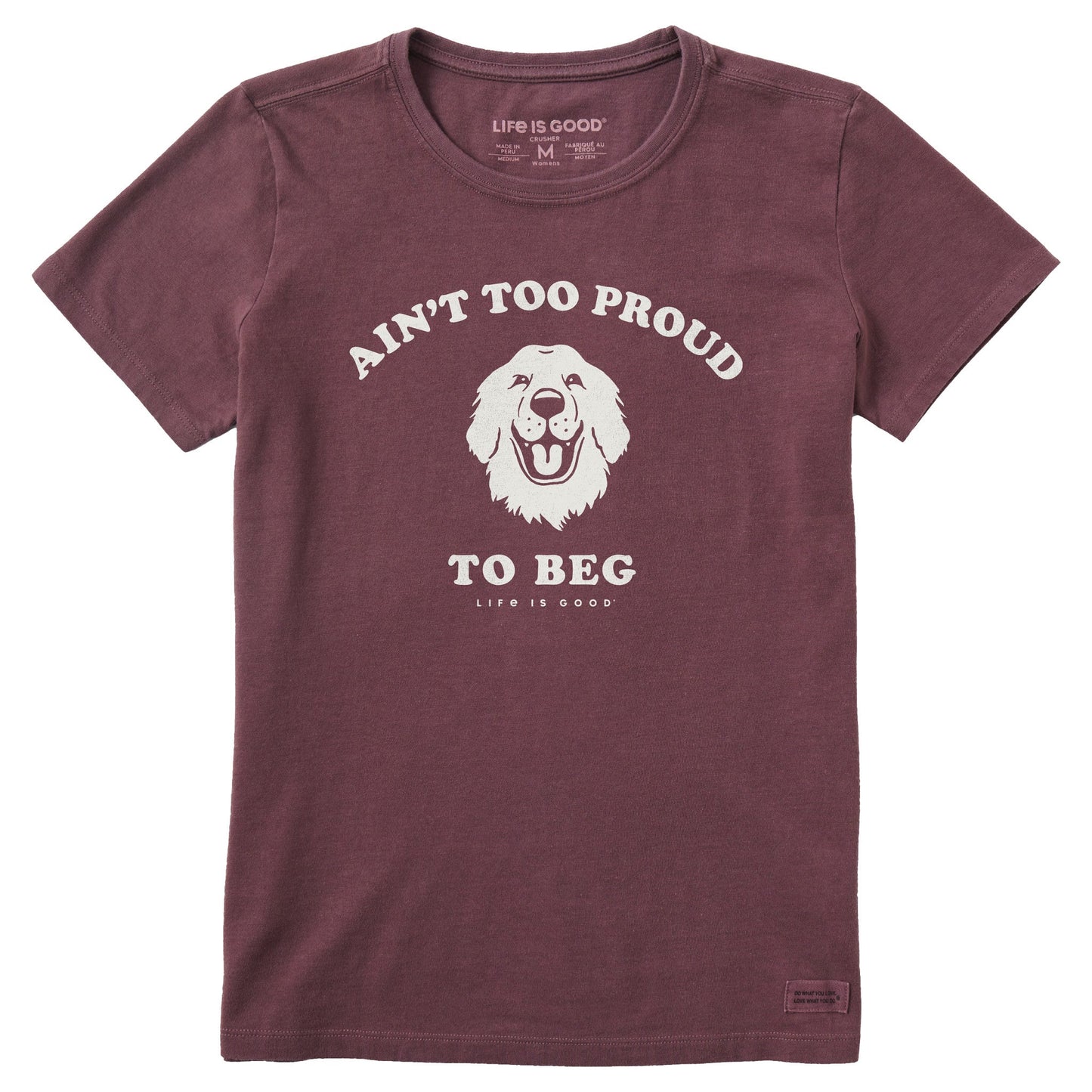 Women's Ain't Too Proud Short Sleeve Crusher Tee