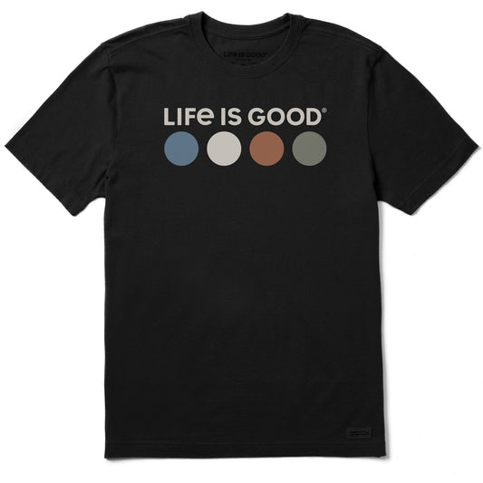 Men's LIG Color Circles Short Sleeve Crusher Tee