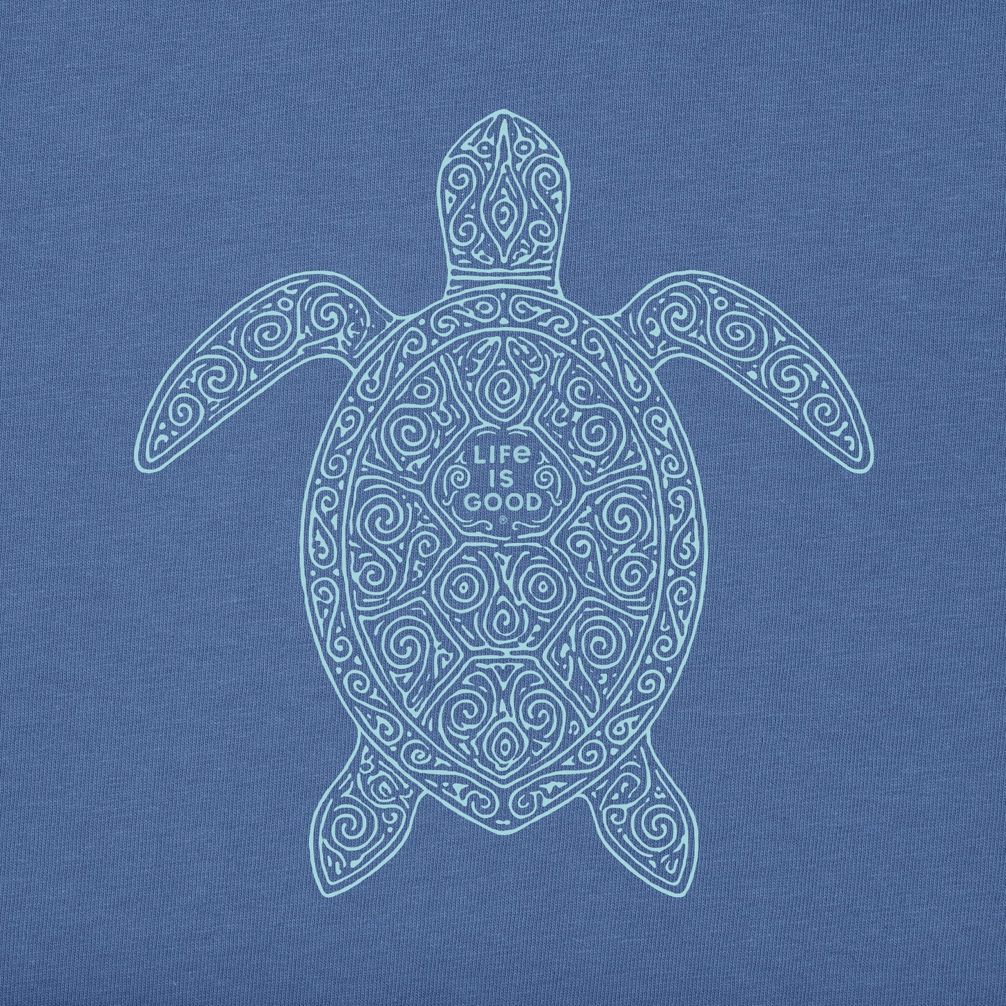Men's Patterned Turtle Short Sleeve Tee