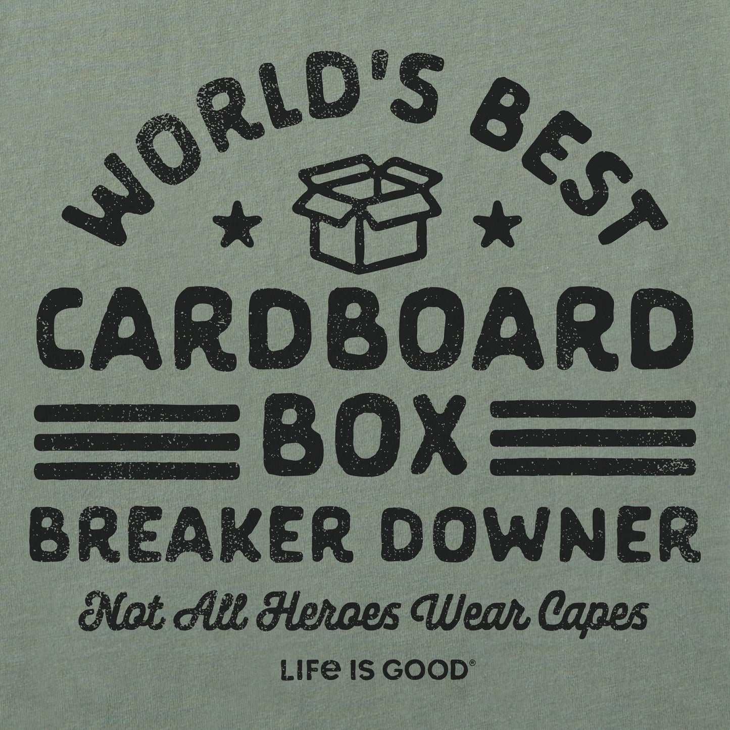 Women's Cardboard Box Breaker Downer Short Sleeve Tee