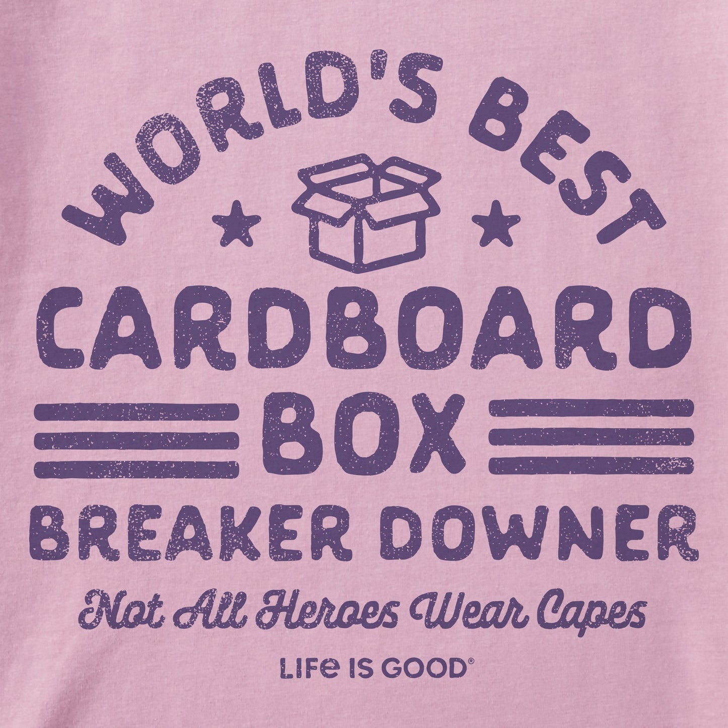 Women's Cardboard Box Breaker Downer Short Sleeve Tee