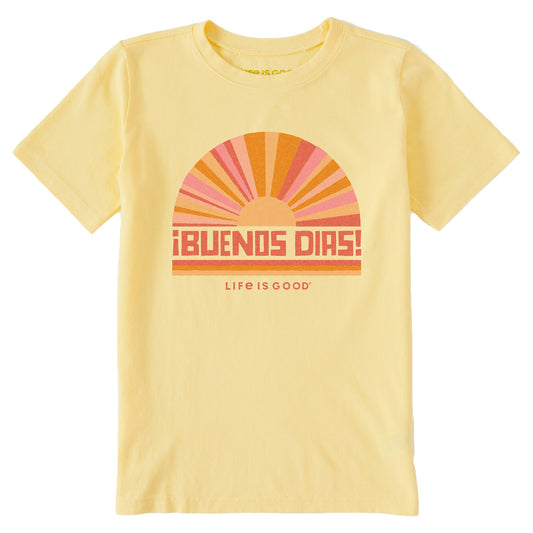 Kids Buenos Dias Short Sleeve Crusher Tee