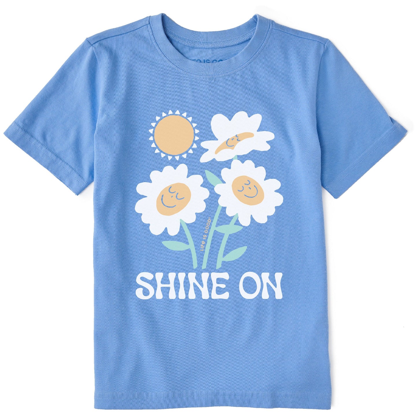 Kids Shine On Daisies Short Sleeve Crusher Tee