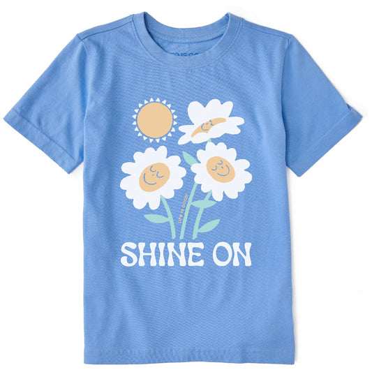 Kids Shine On Daisies Short Sleeve Crusher Tee