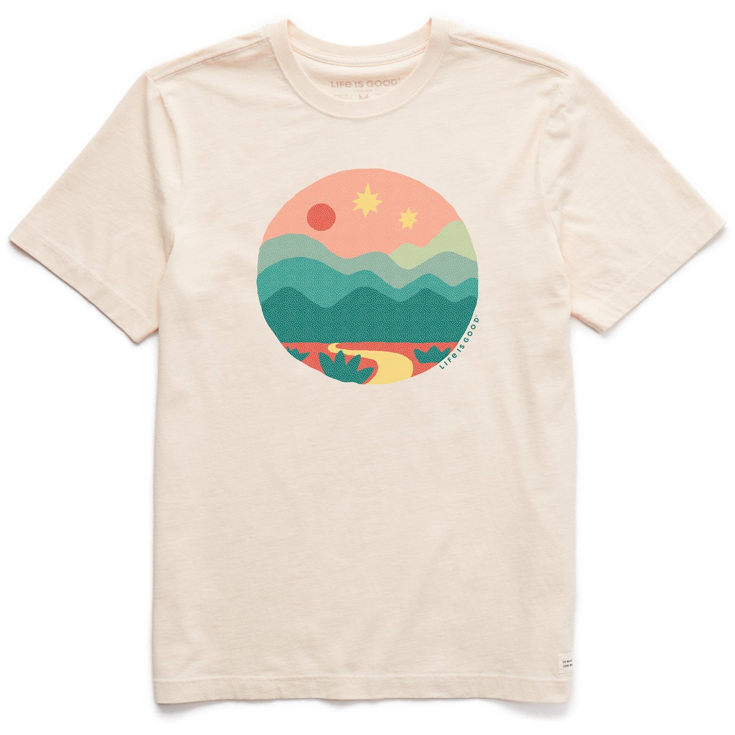 Men's Little Mountain Scene Short Sleeve Tee