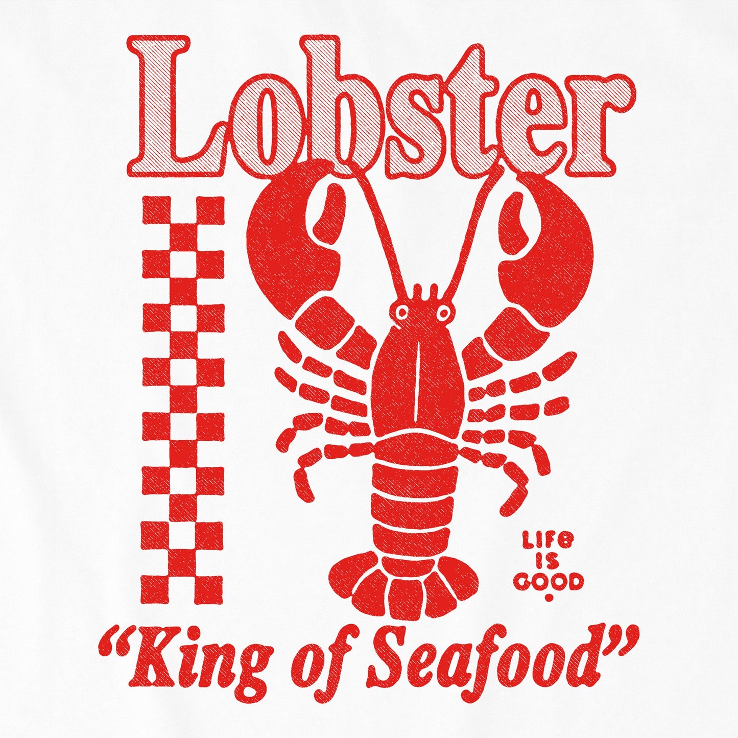 Men's King of Seafood Short Sleeve Tee