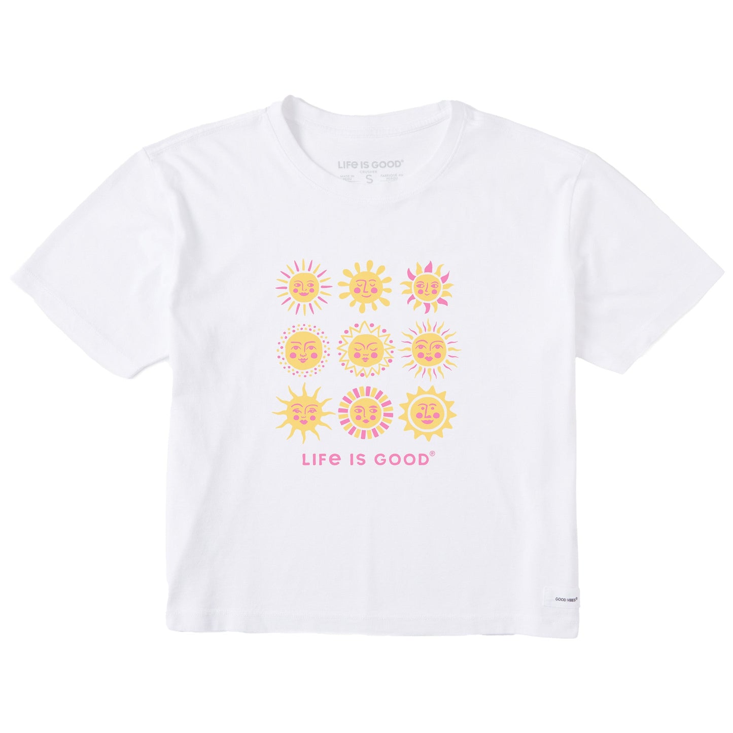 Women's Sun Grid Short Sleeve Crusher Boxy Tee