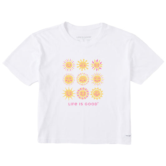 Women's Sun Grid Short Sleeve Crusher Boxy Tee