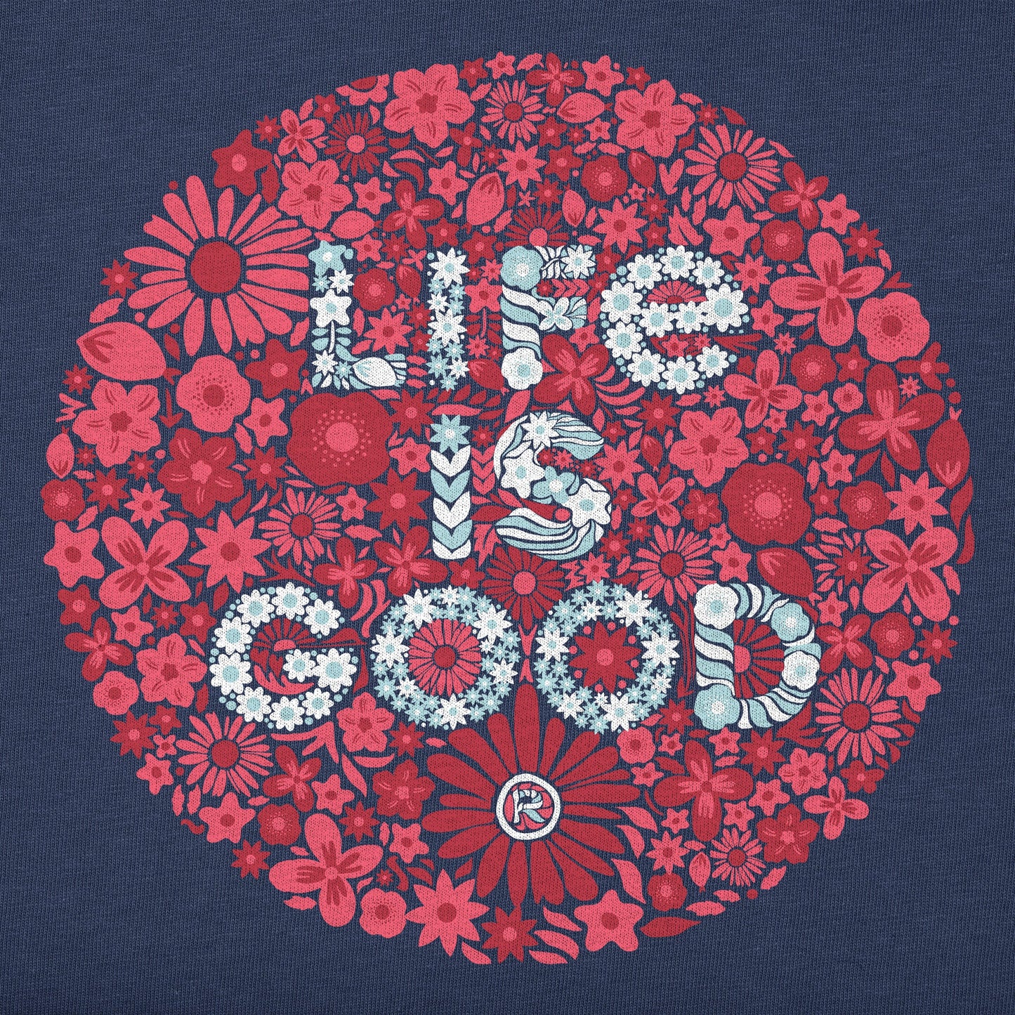 Women's Flower LIG Short Sleeve Tee