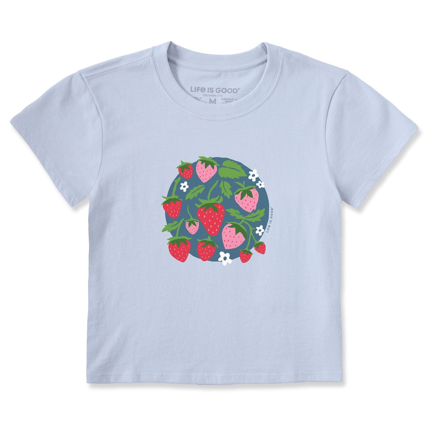 Women's Strawberries Crusher-LITE Shrunken Tee