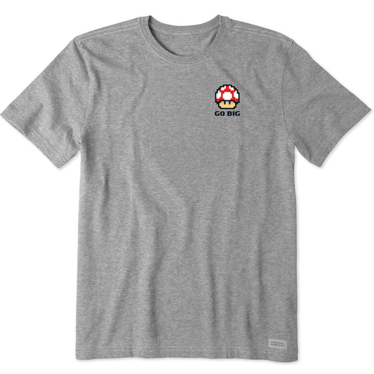 Men's Go Big Mushroom Short Sleeve Tee