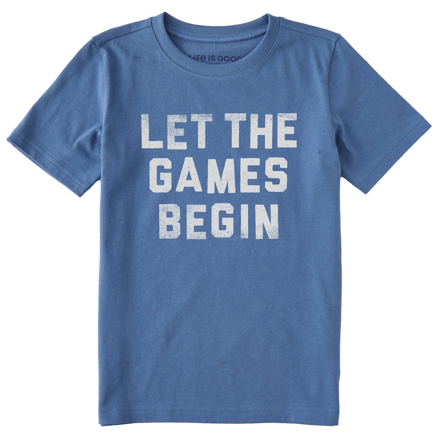 Kids Let the Games Begin Short Sleeve Crusher Tee
