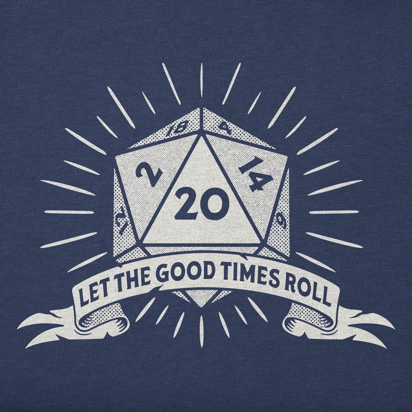 Kids Let the Good Times Roll Die Short Sleeve Crusher Tee
