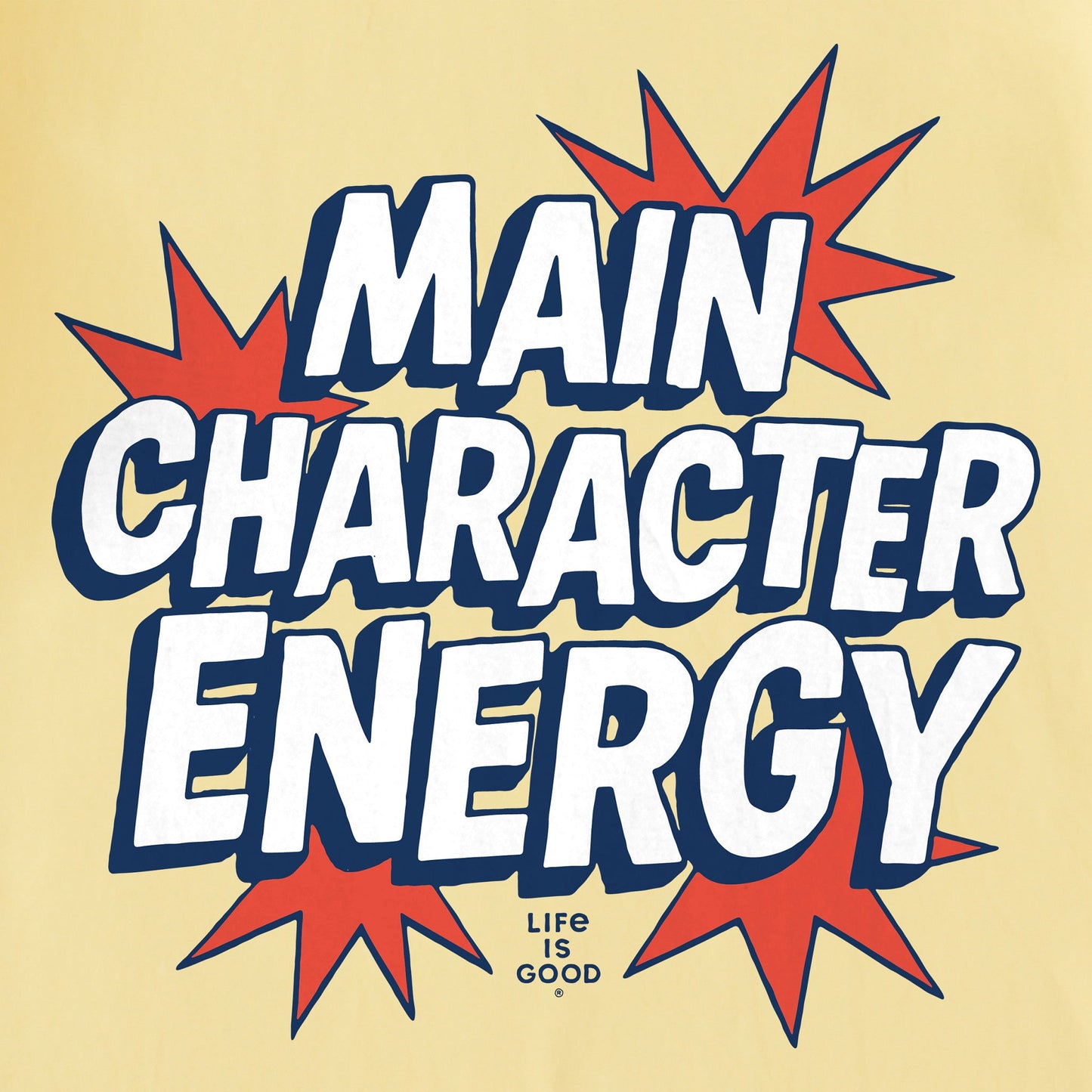 Kids Main Character Energy Explosion Short Sleeve Crusher Tee