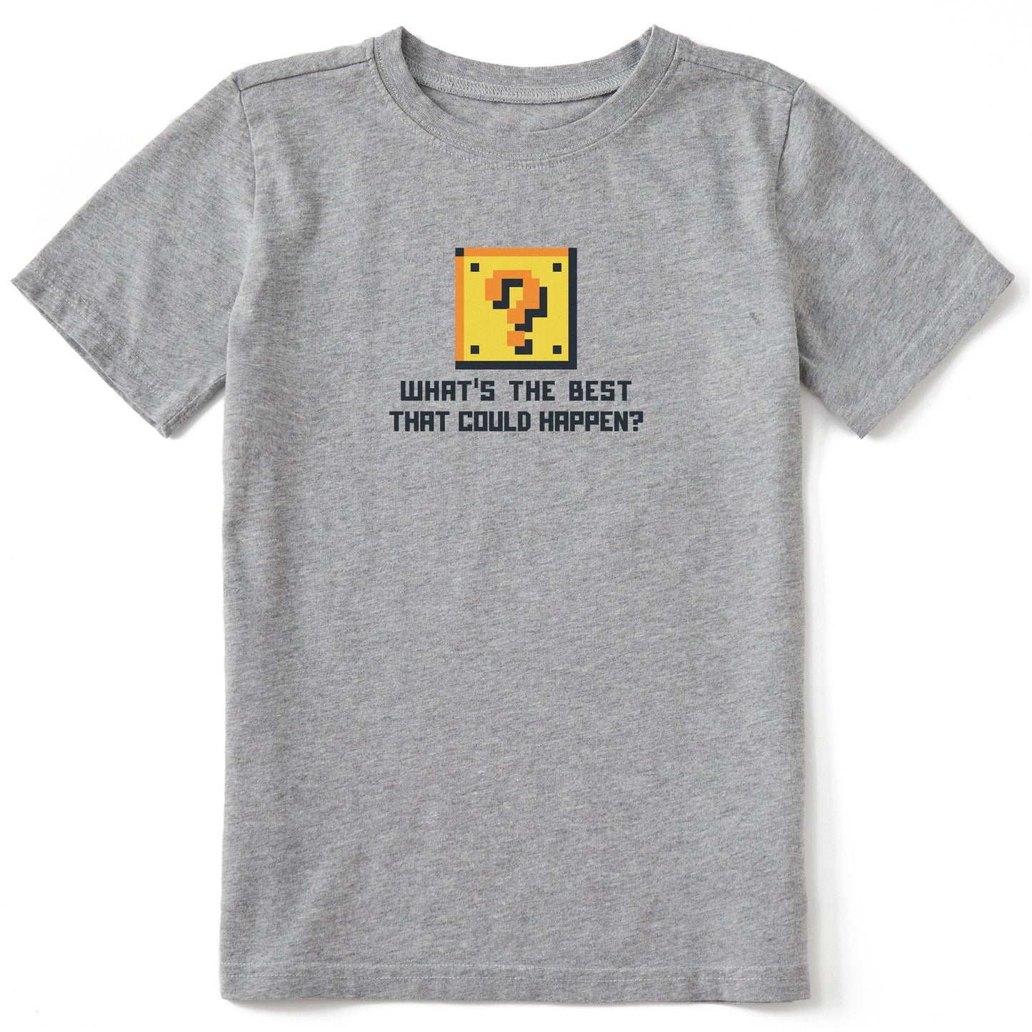 Kids What's the Best Mystery Short Sleeve Crusher Tee