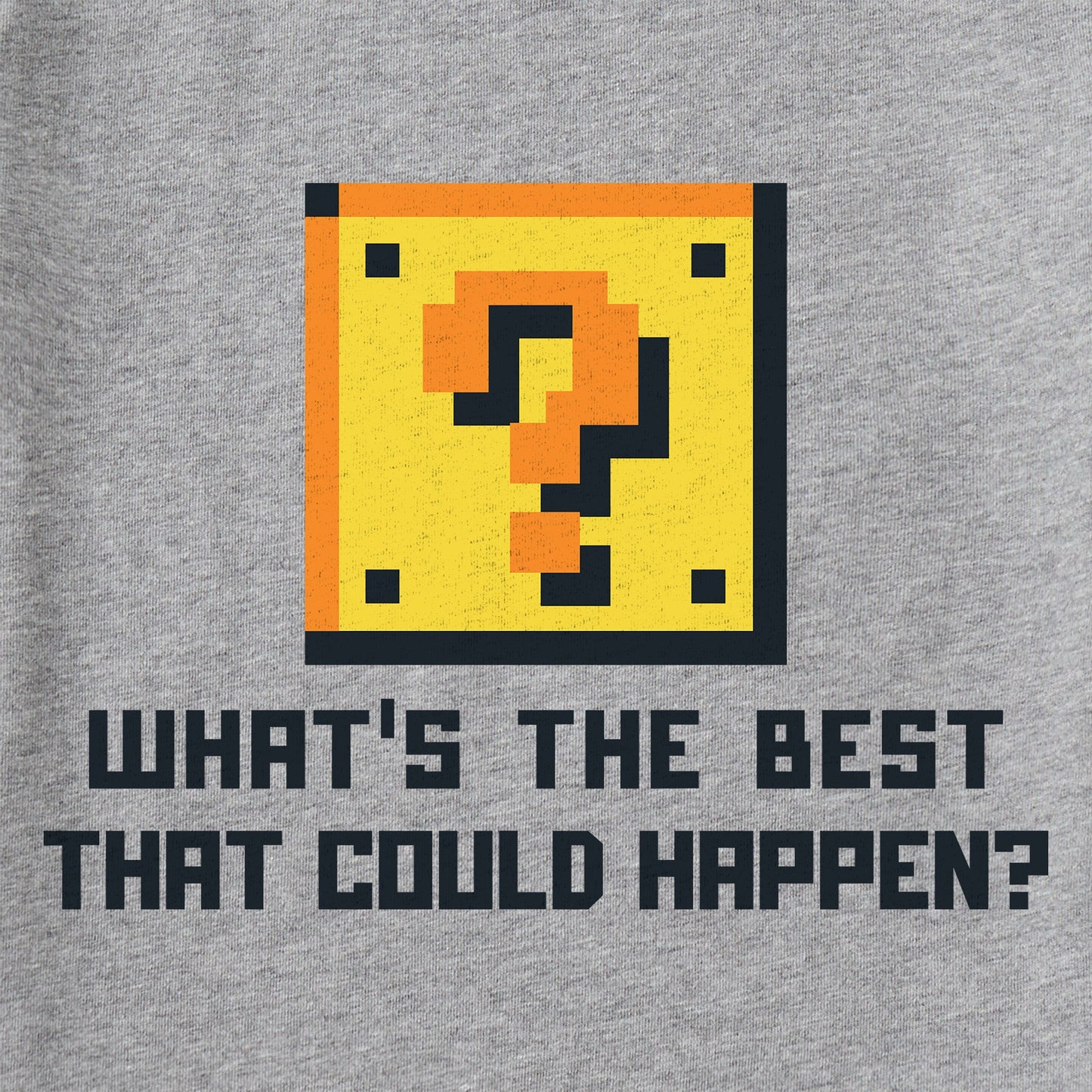 Kids What's the Best Mystery Short Sleeve Crusher Tee