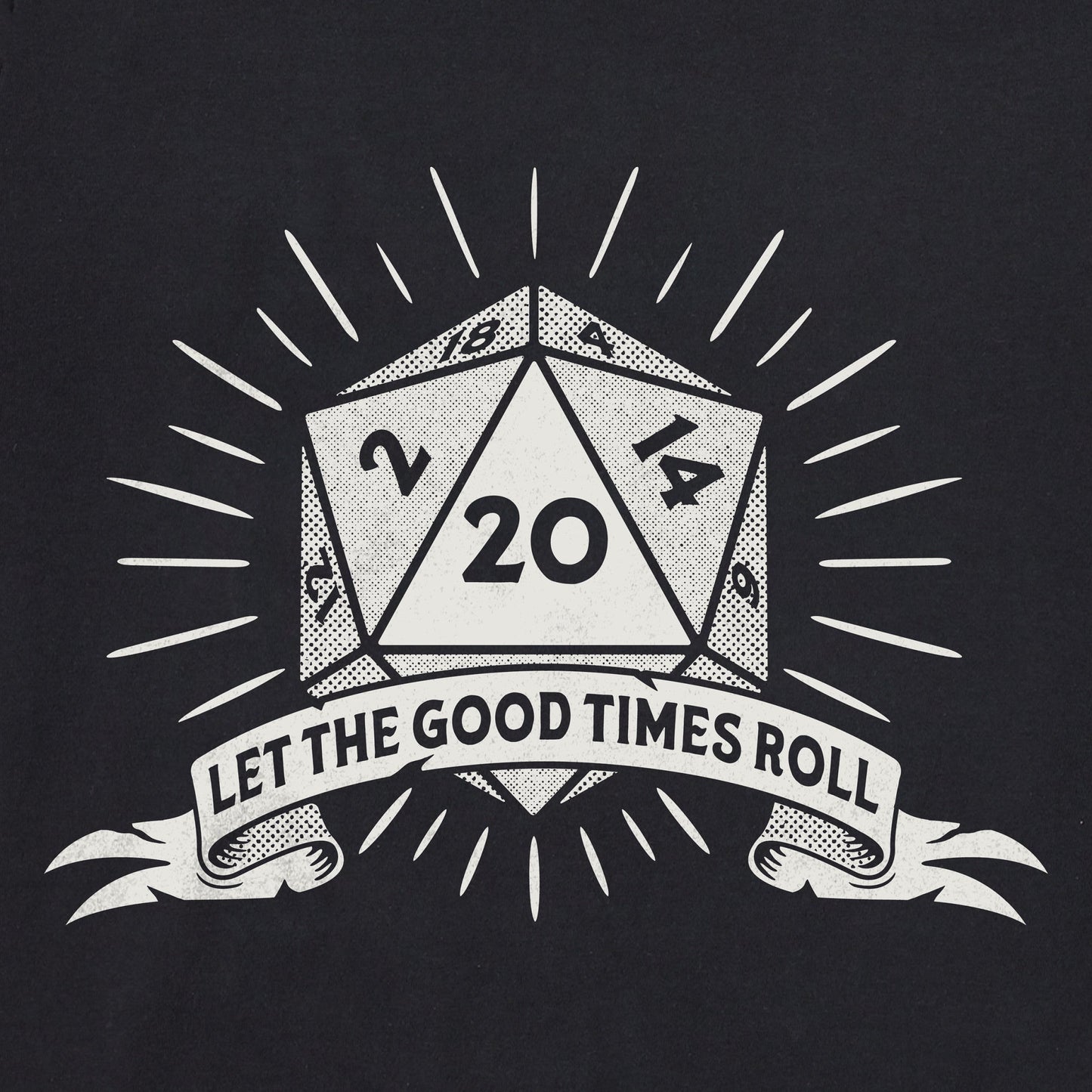 Men's Let the Good Times Roll Die Short Sleeve Tee