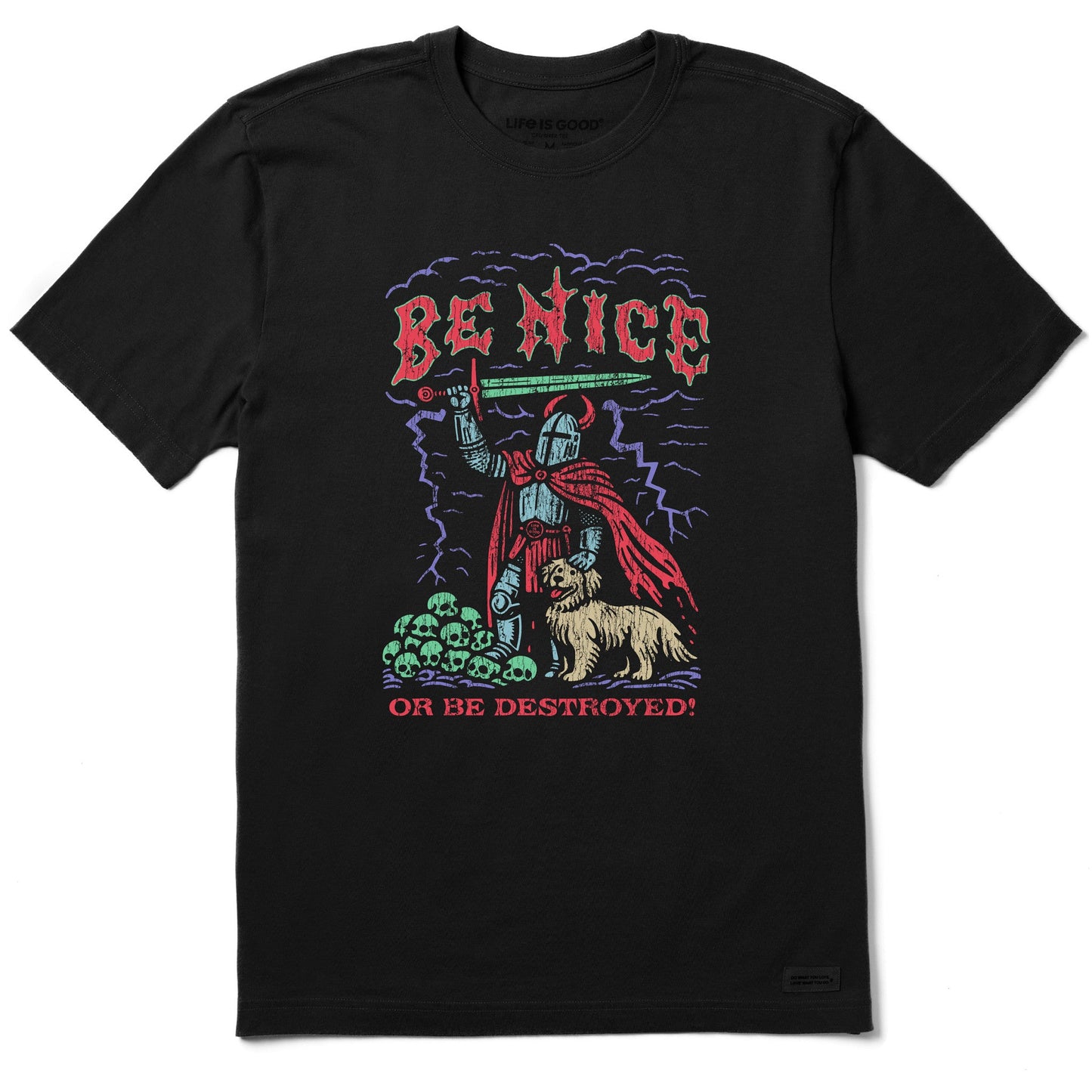 Men's Be Nice or be Destroyed Short Sleeve Tee