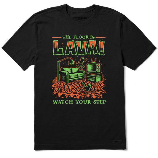 Men's The Floor is Lava Short Sleeve Tee