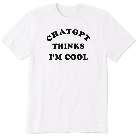 Men's ChatGPT Thinks I'm Cool Short Sleeve Tee