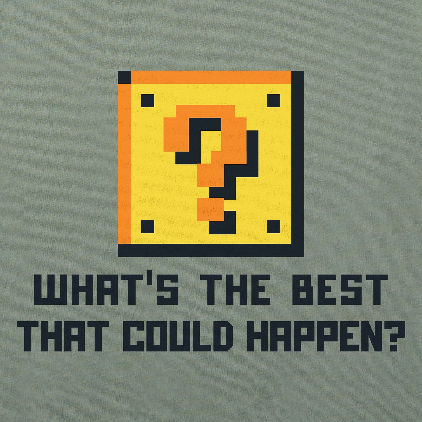 Men's What's the Best Mystery Short Sleeve Tee