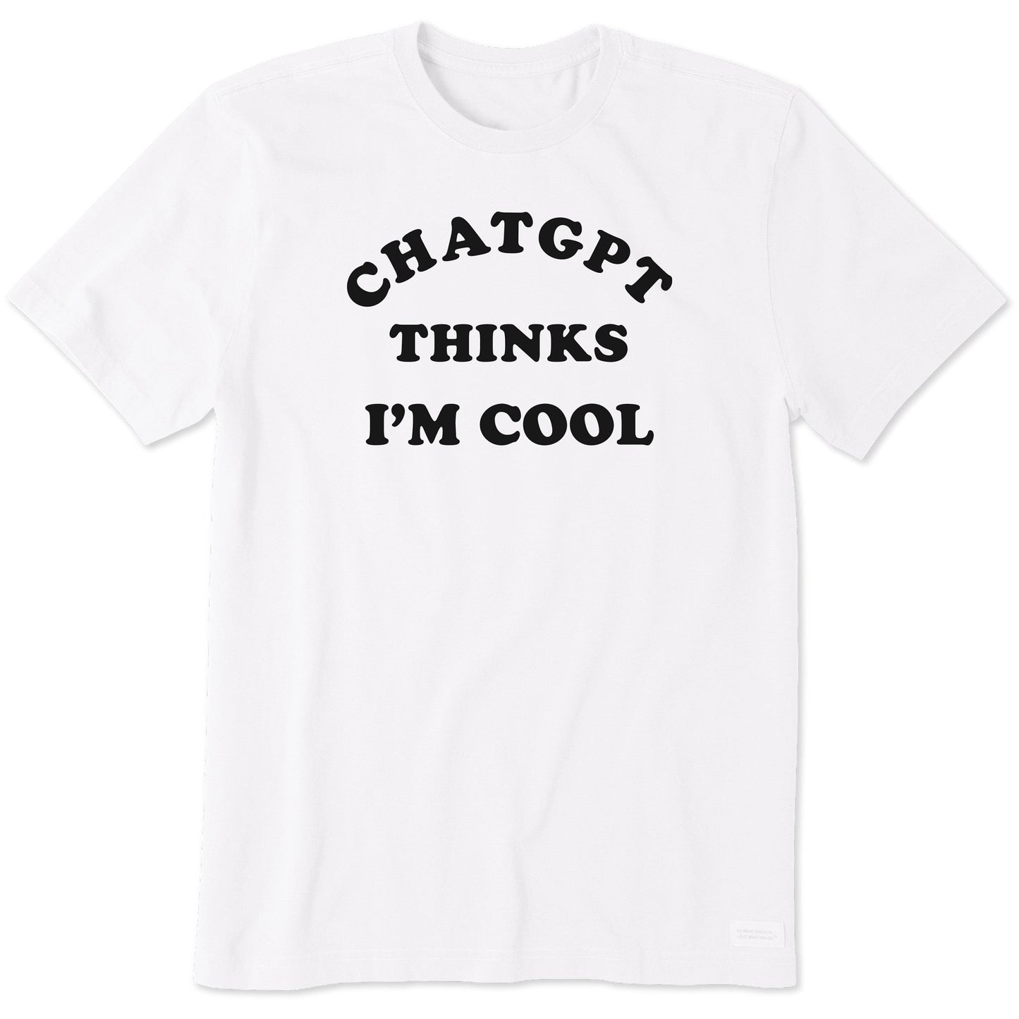 Men's ChatGPT Thinks I'm Cool Short Sleeve Tee