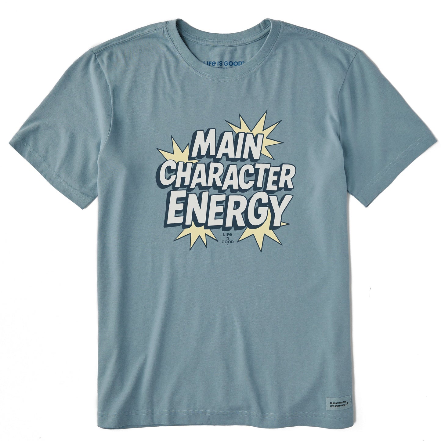 Men's Main Character Energy Explosion Short Sleeve Crusher Tee