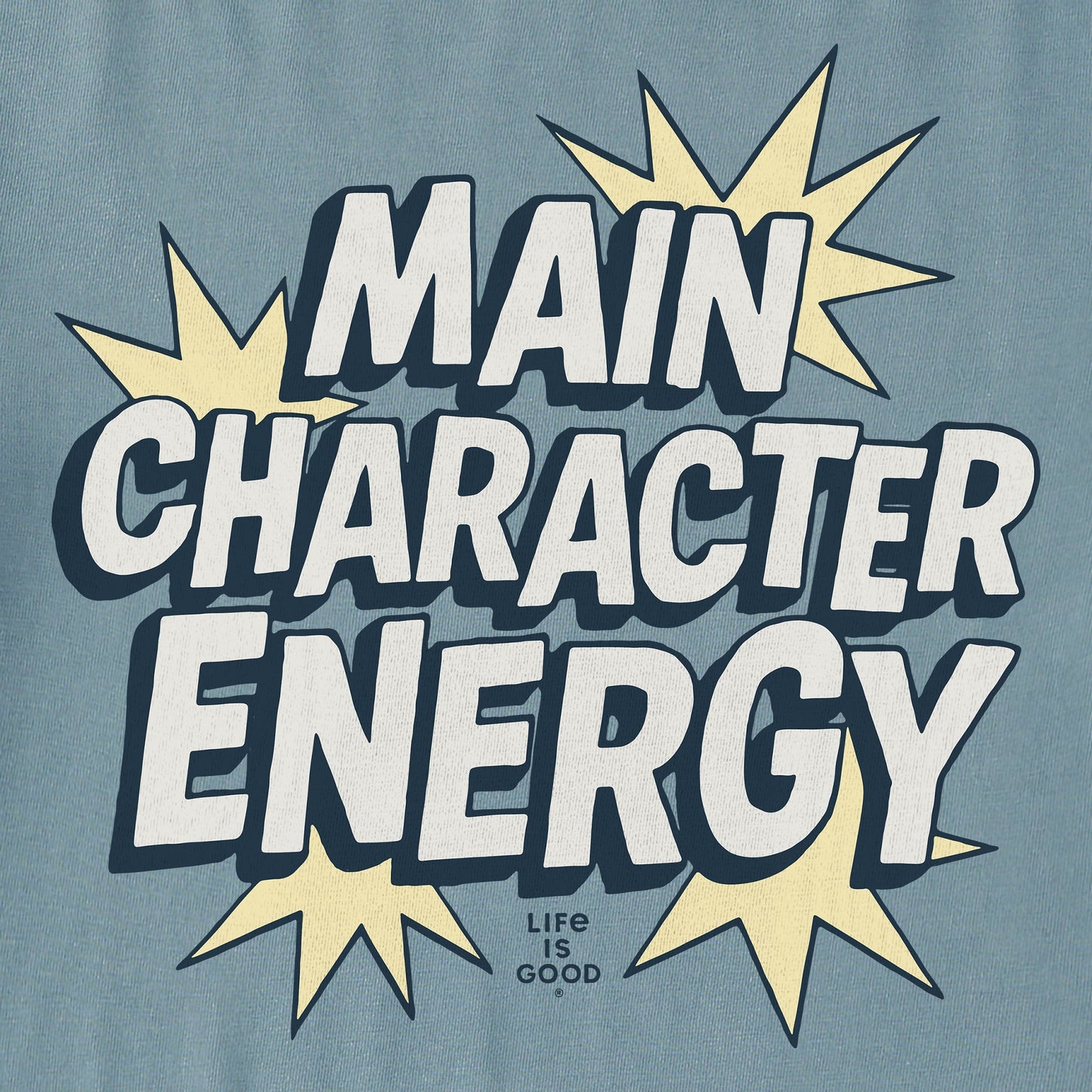 Men's Main Character Energy Explosion Short Sleeve Crusher Tee