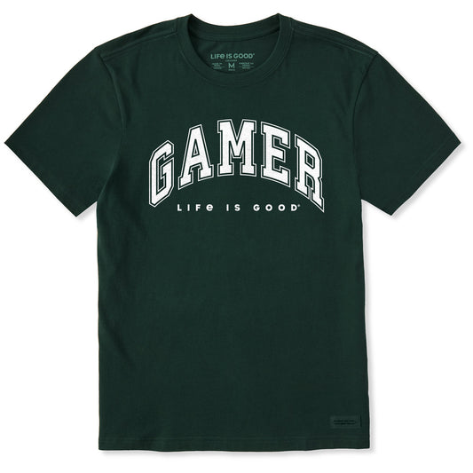 Men's Gamer Arch Short Sleeve Crusher Tee