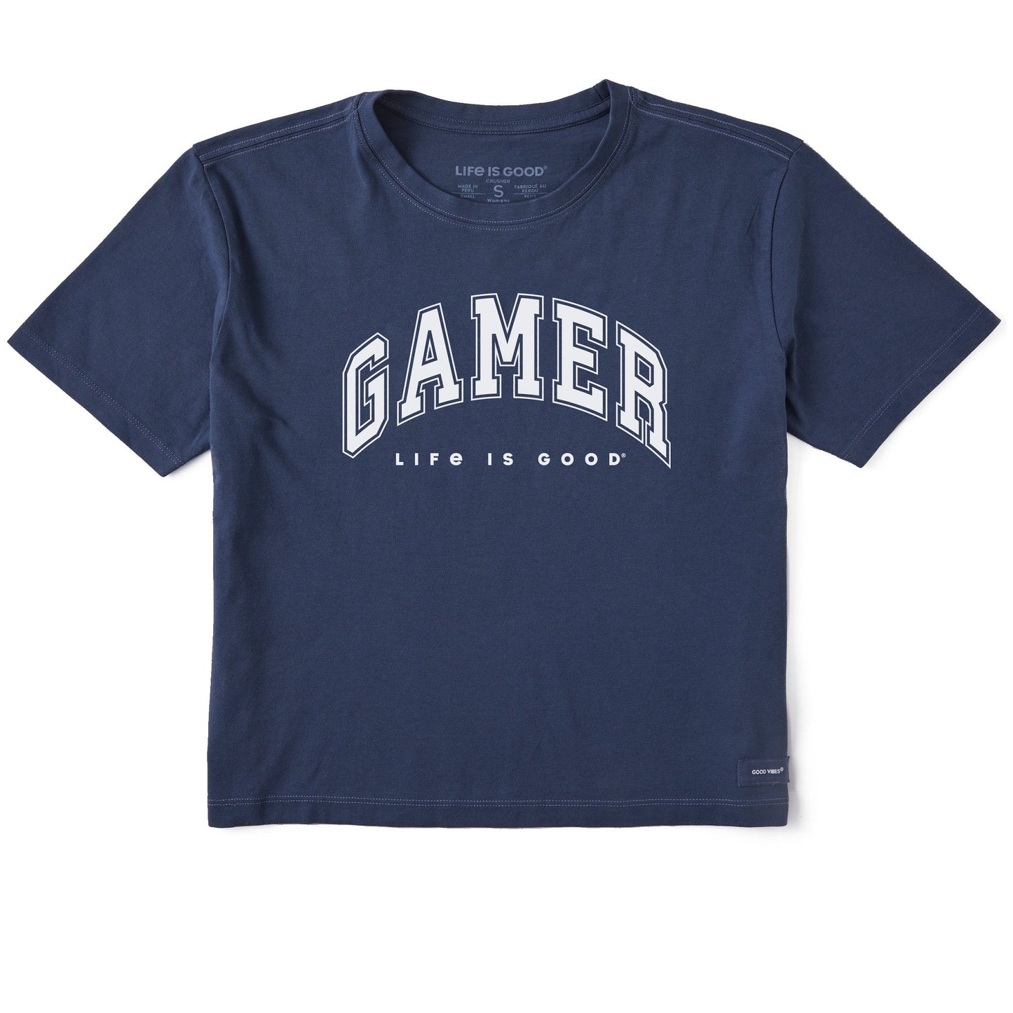 Women's Gamer Arch Short Sleeve Crusher Boxy Tee