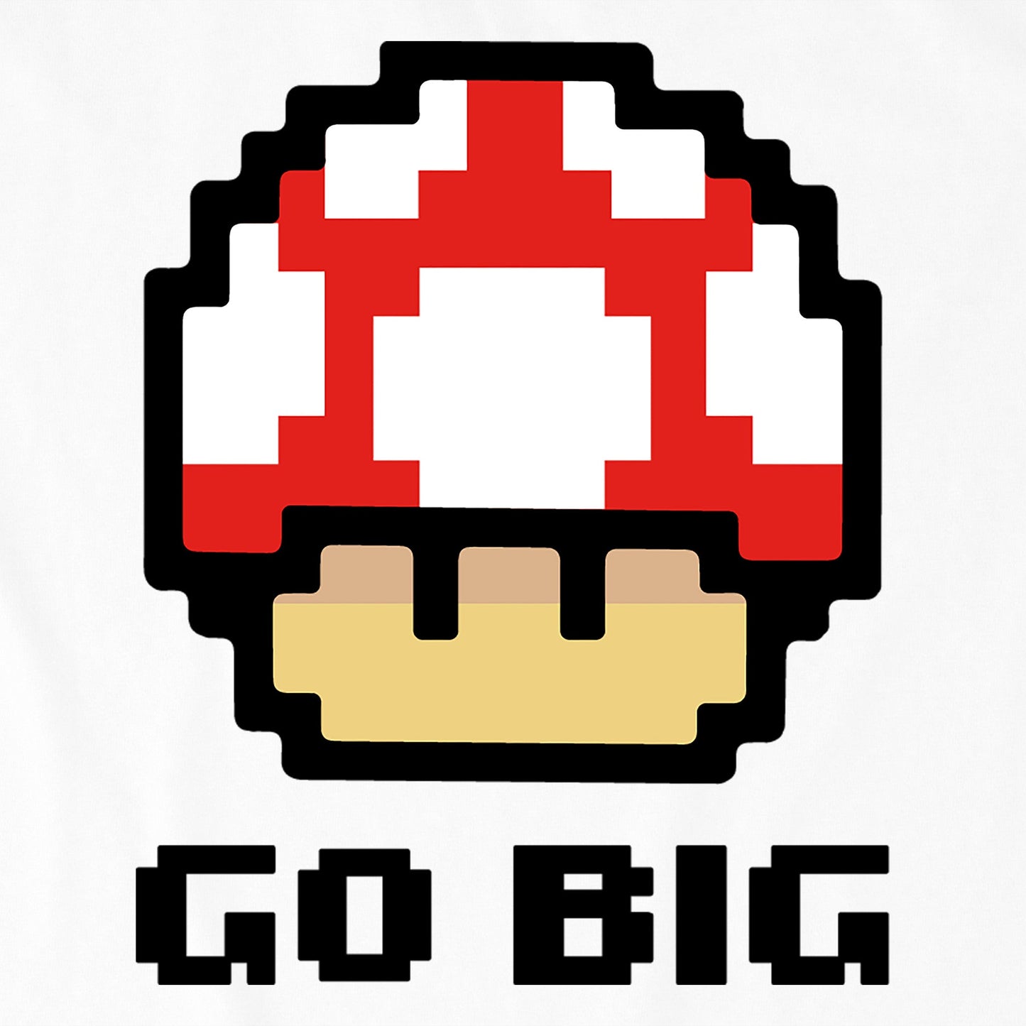 Women's Go Big Mushroom Short Sleeve Crusher Boxy Tee