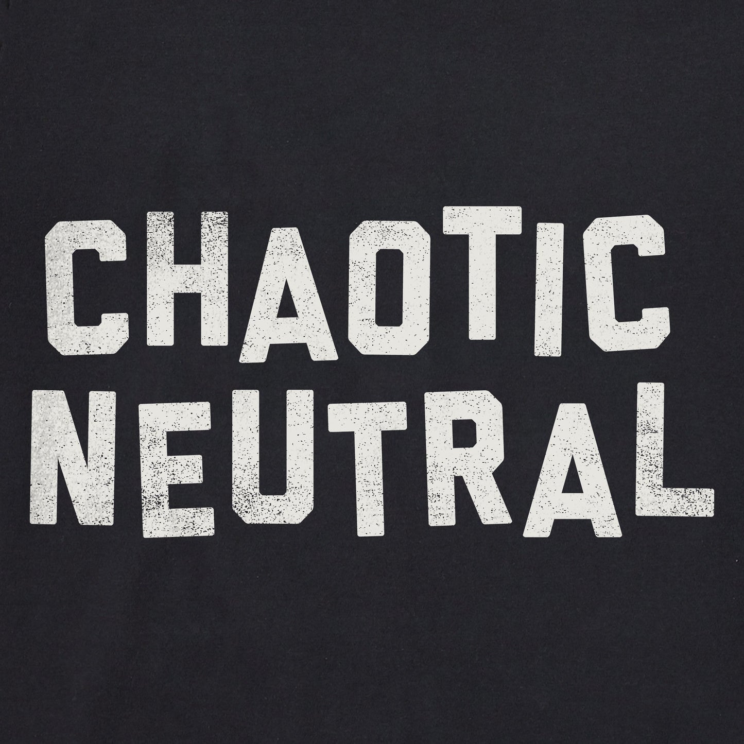 Women's Chaotic Neutral Short Sleeve Tee