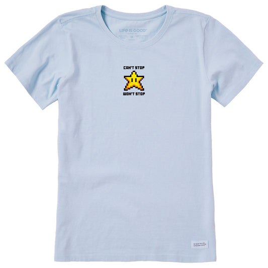 Women's Can't Stop Won't Stop Short Sleeve Crusher Tee