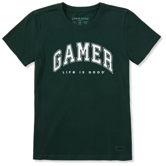 Women's Gamer Arch Short Sleeve Crusher Tee