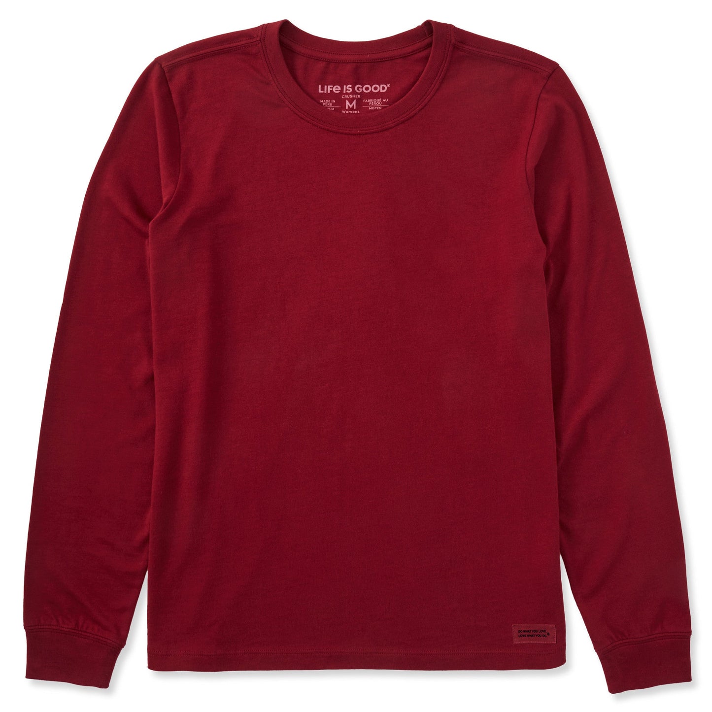 Women's Solid Long Sleeve Tee