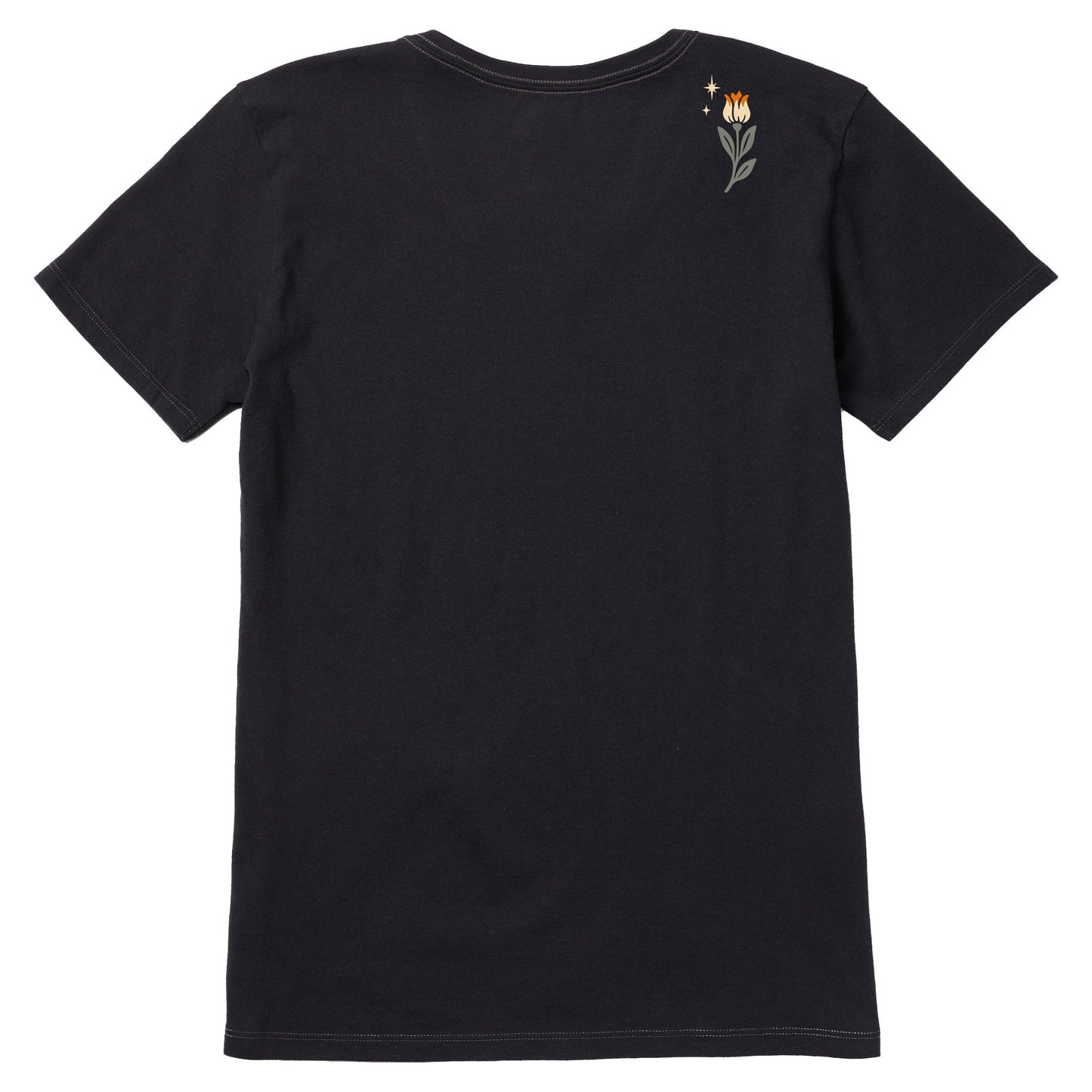 Women's Skull & Snake Flowers Short Sleeve Crusher Tee