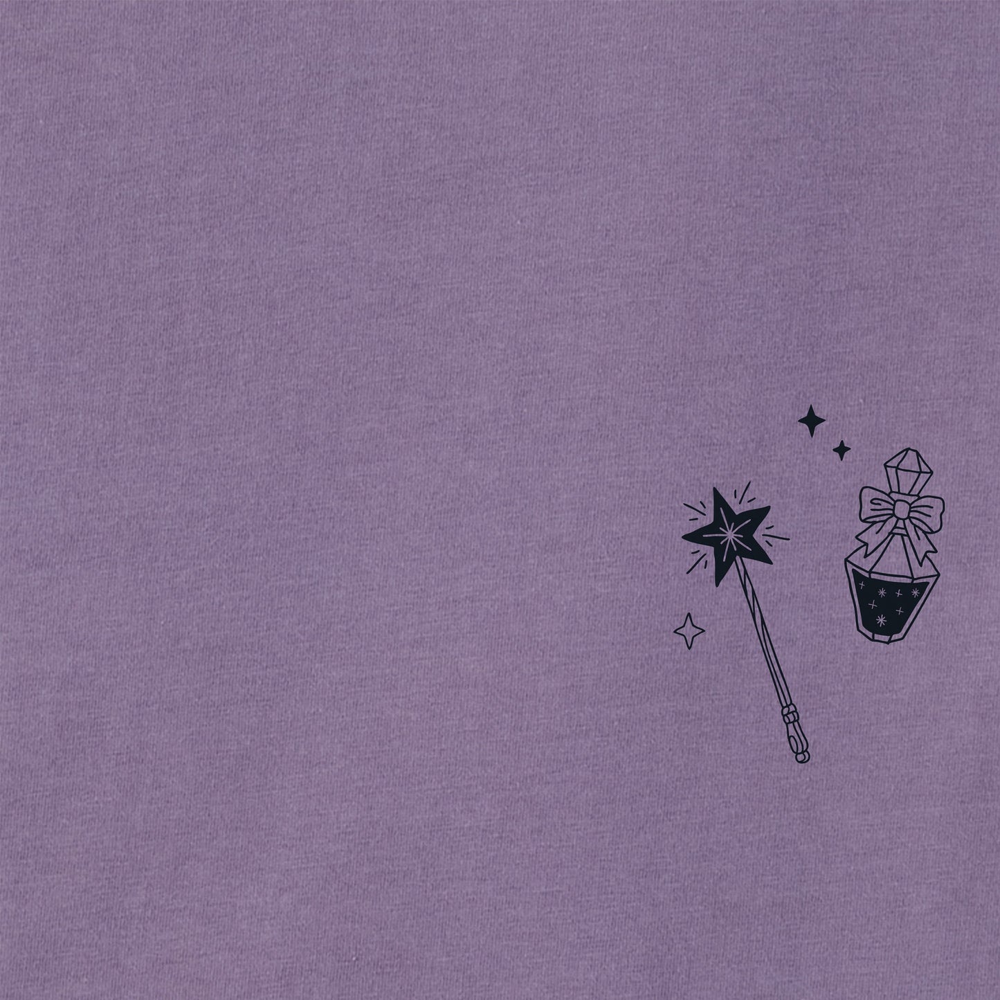 Women's Cat & Moon Short Sleeve Crusher Tee