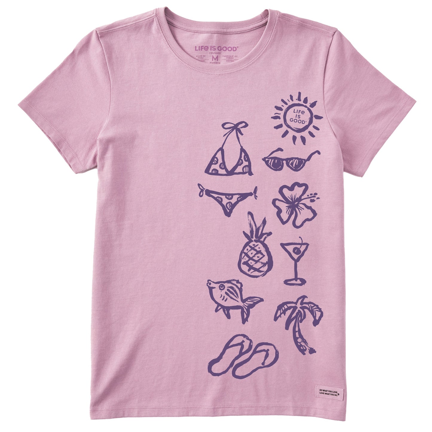 Women's Summer Icons Short Sleeve Crusher Tee