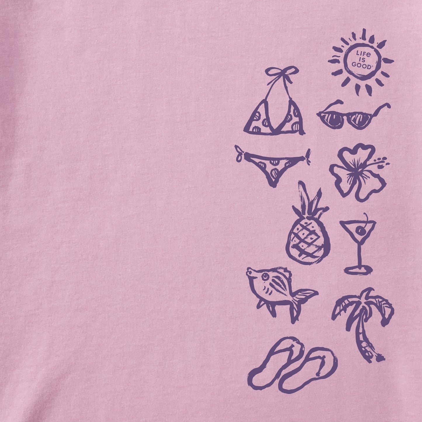 Women's Summer Icons Short Sleeve Crusher Tee