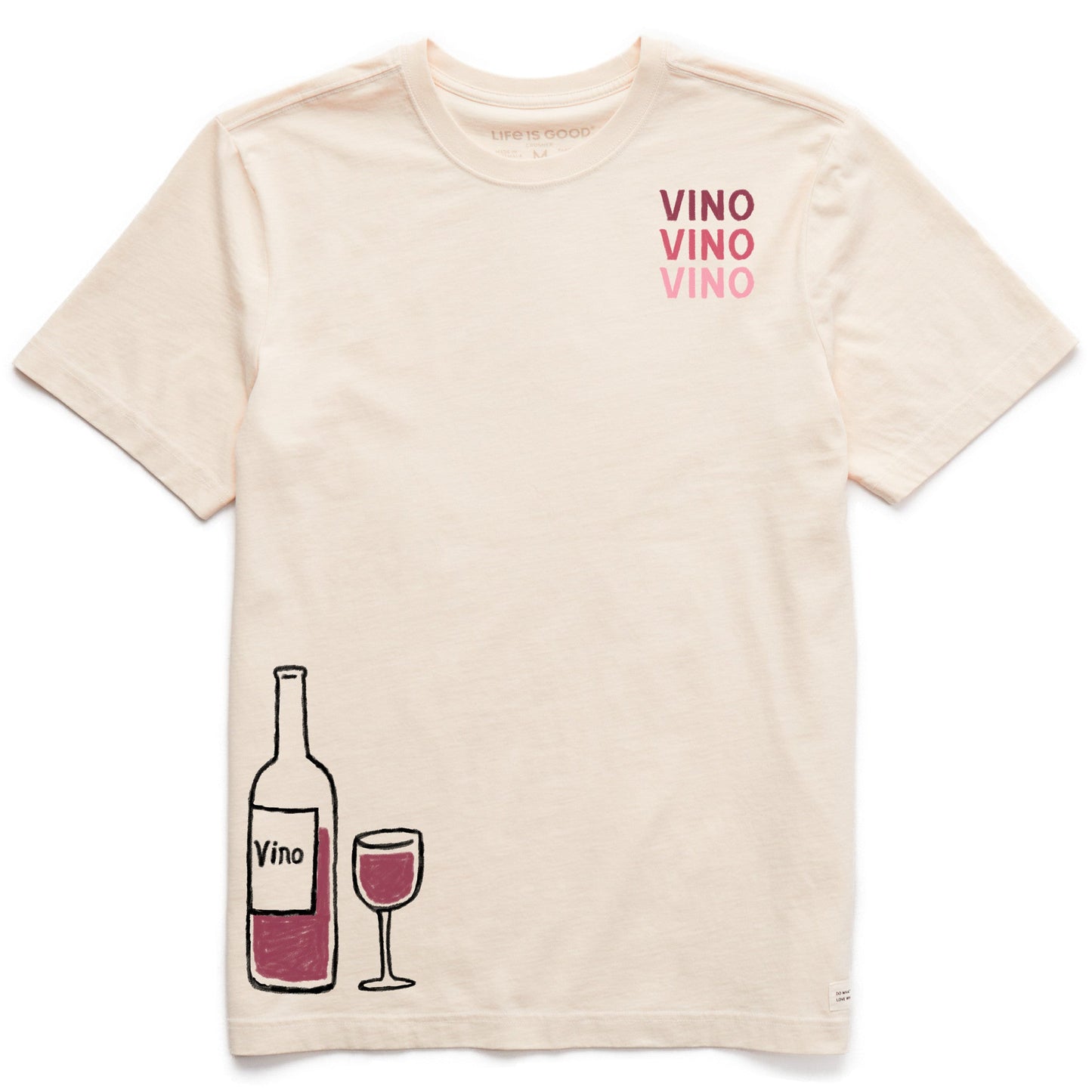 Men's Vino Pour Short Sleeve Crusher Tee