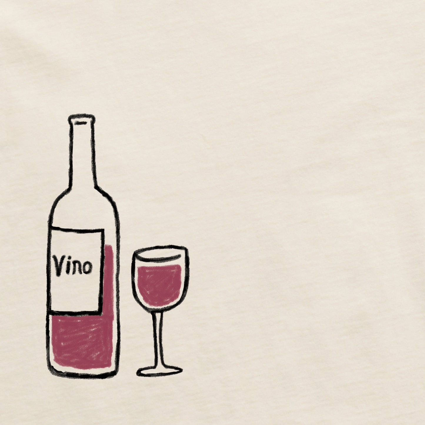 Men's Vino Pour Short Sleeve Crusher Tee