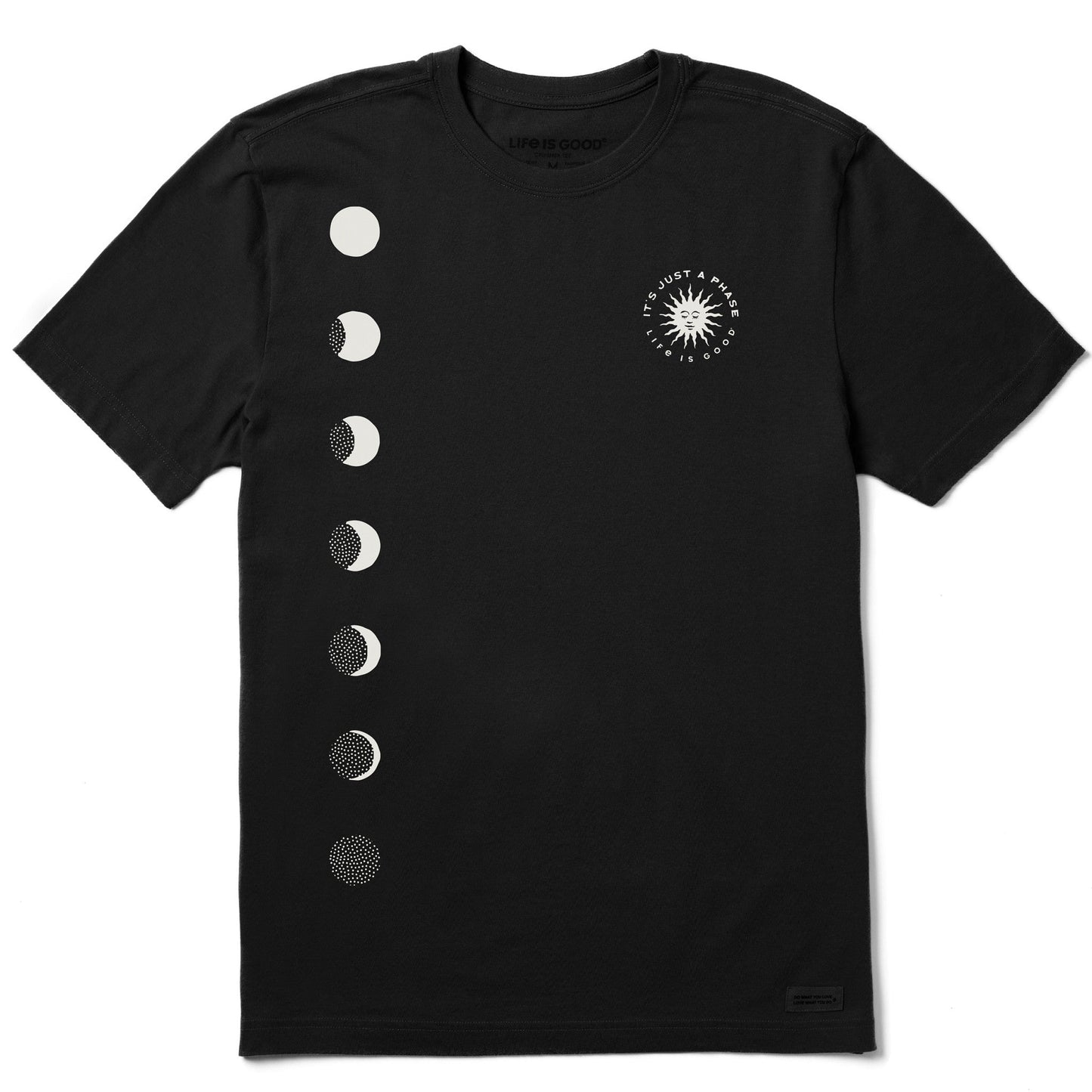 Men's Moon Phase Stack Short Sleeve Crusher Tee