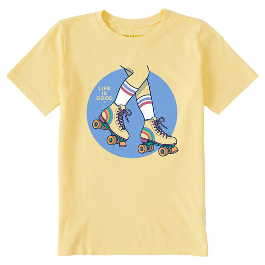 Kids Roller Skates Short Sleeve Crusher Tee