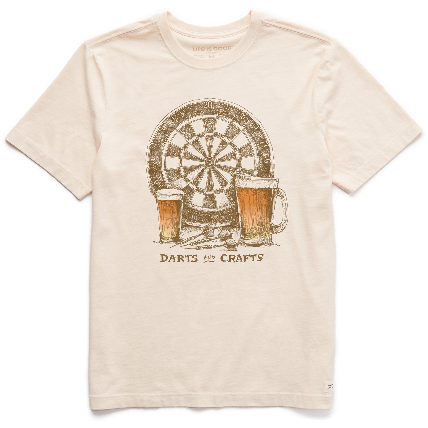 Men's Darts and Crafts Short Sleeve Crusher Tee