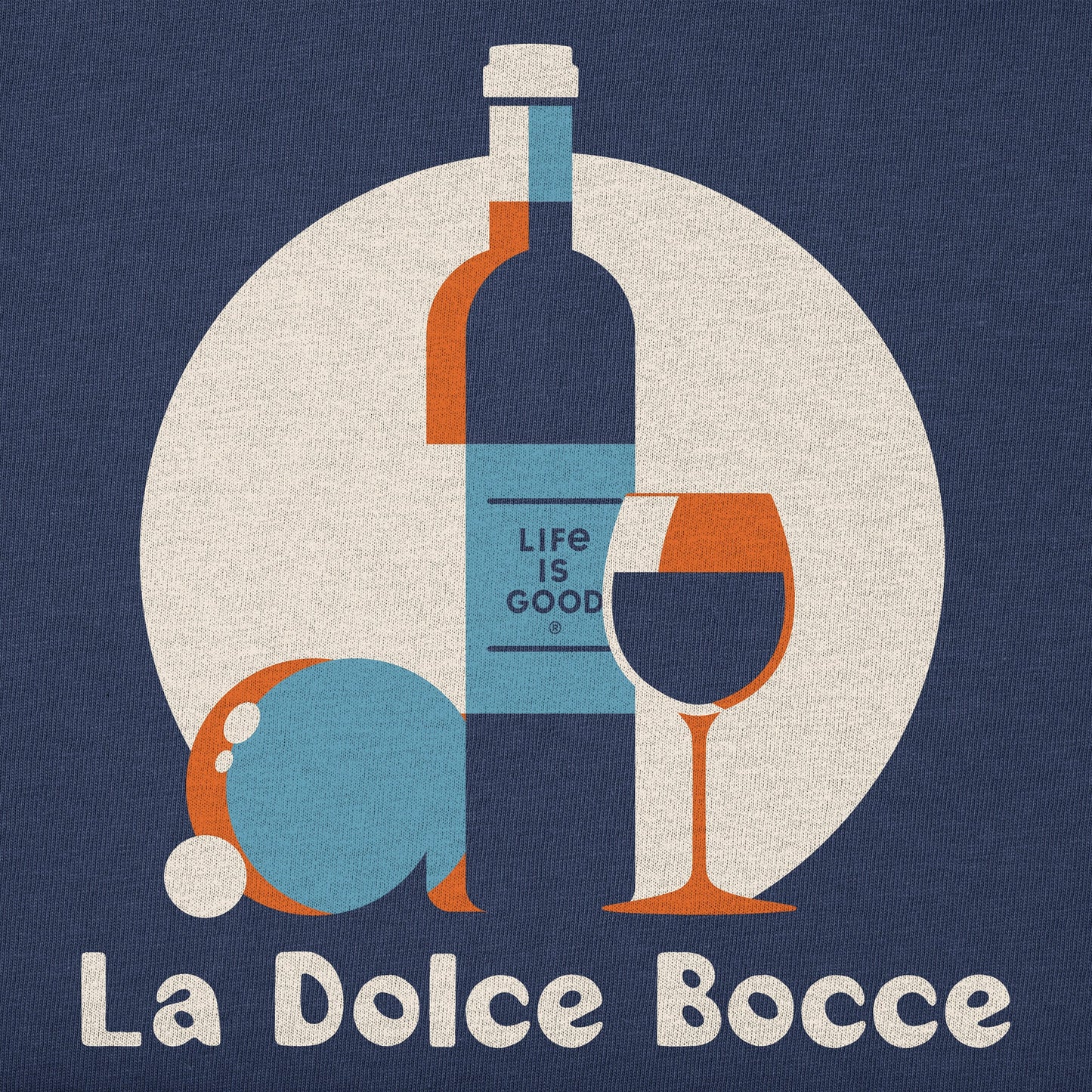 Men's La Dolce Bocce Short Sleeve Tee